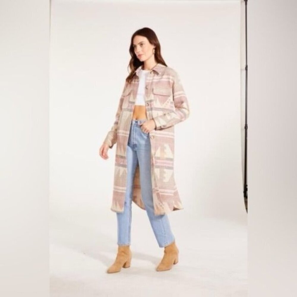 Revolve BB Dakota Steve Madden Mojave Moon Coat Size Medium